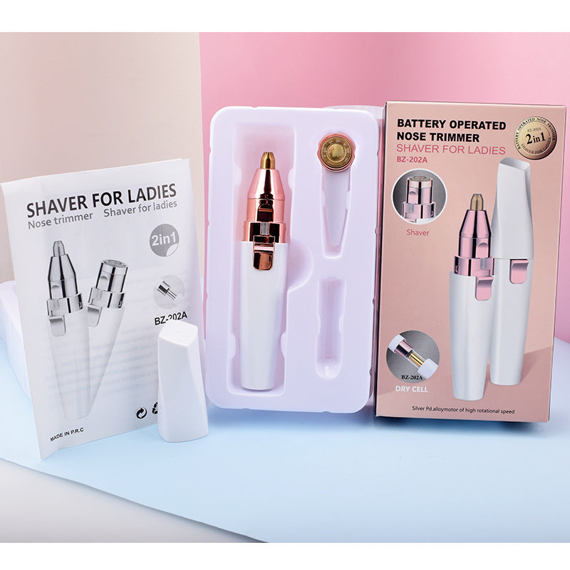 mini épilateur à sourcils multifonctionnelle