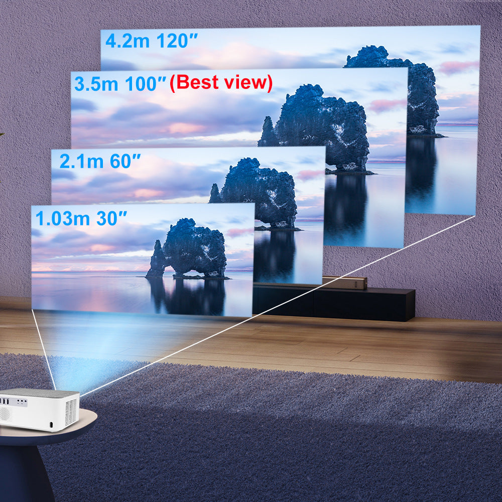 Vidéo Projector 1080P HD 4K